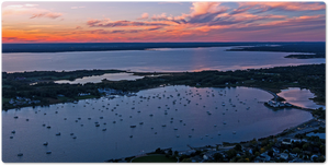 Bristol Harbor Sunset by Ethan Tucker
